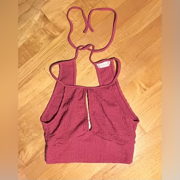 Altarβd State Salmon Peekaboo Crop Top | Size XS - Picture 6 of 10